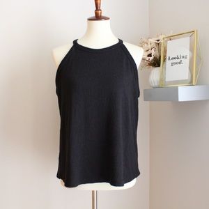 Universal Thread Black Halter Top Size XL